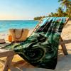 Gotischer Stil Strandtuch Superweich & Saugfähig Bequem Leicht Geeignet für Sport, Reisen, Schwimmen, Yoga, Badezimmer, Strand Und Pool