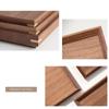 1 Pcs Solid Kitchen Supplies Natural Black Walnut Fruit Plate Storage Tray Tableware Wooden Tray