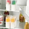 Houseeker Kühlschrank Organizer Behälter Teebeutel Aufbewahrung Käse Kaffee Halter Behälter Klar Küche Sortieren Organisieren Box