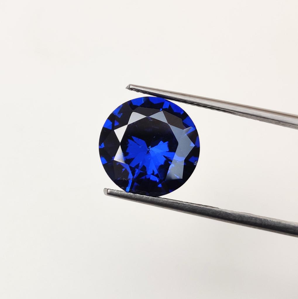 Bellissimo Anello Colorato Blocco D Misura Blu Zircone, Pietra Naturale Zircone Tagliata, Lotto di Zirconi Forma Ovale.