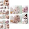 Adorable Long-haired Plush Bunny Toy For Kids 35cm And 50cm Sizes Available