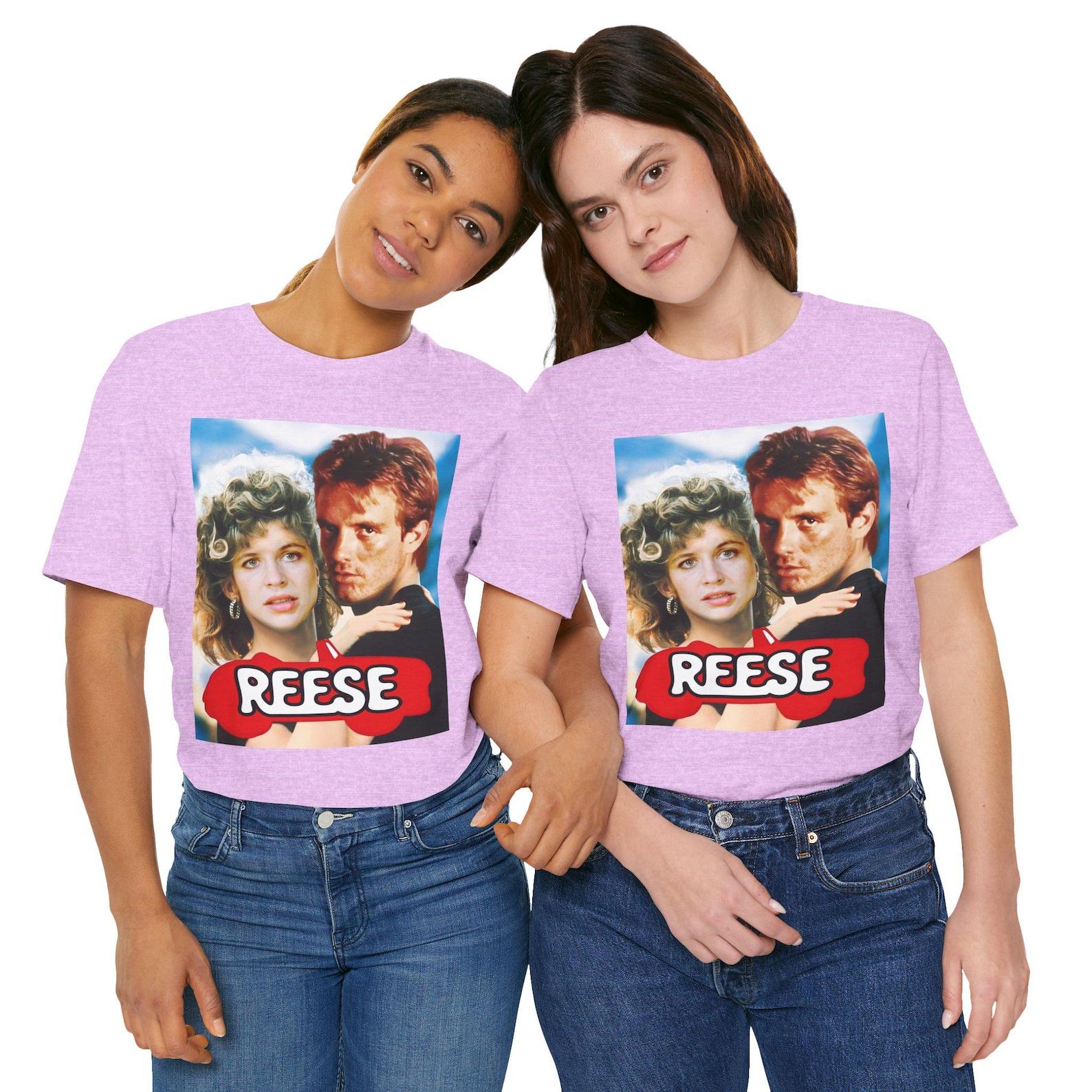 Grease Reese s Candy Parody T-Shirt, 80s Movie Crossover Graphic Tee 4XL