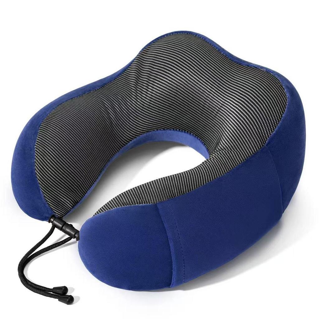 U-shaped Pillow Gift Set: Includes Eye Mask, Earplugs, Storage Bag. Customizable with Logo for Corporate Gifts.