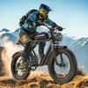 KICKWEY K7 Vélo Électrique Fat 20 Pouces Moteur 1500w Batterie Lithium 48V 23ah Vélo Électrique Divertissement Extérieur Tout-Terrain Vélo Électrique
