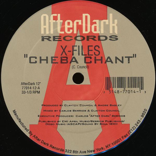 

12inch Record X-FILES - Cheba Chant 7701412 AFTER DARK US Dance & Electronica Used