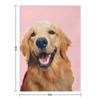 Cute Smiling Golden Retriever Throw Blanket Tourist Blankets Sofas Of Decoration Warm Large Blankets