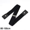 Adjustable Stretch Elastic Waist Band Invisible Belt Buckle-Free Belts For Women Men Jeans Pants Dress No Buckle Easy To Wear