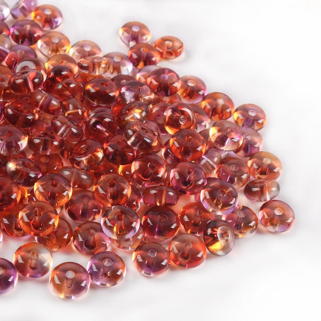 3X6Mm High-Quality Glass Rice Bead Abacus Loose Beads Diy Handmade Beaded Bracelet Necklace Jewelry Accessories