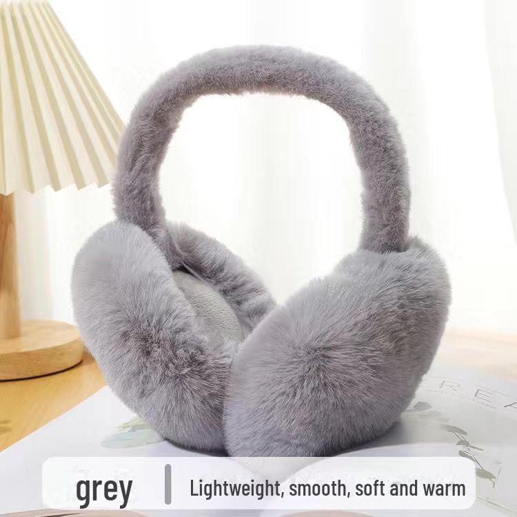 Cozy Folding Winter Earmuffs: Unisex Plush Warm Ear Protection Hat