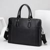 New Genuine Leather Laptop With Cover Layer Cowhide Business Single Shoulder Crossbody Briefcase Men's Wholesale