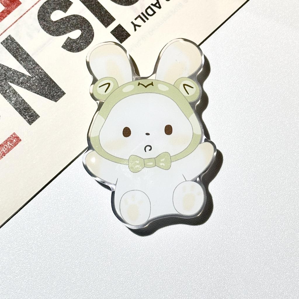 Acrylic Epoxy Airbag Stand Wholesale Xiaoxin Phone Case Stand Internet Celebrity Cartoon Telescopic Accessories