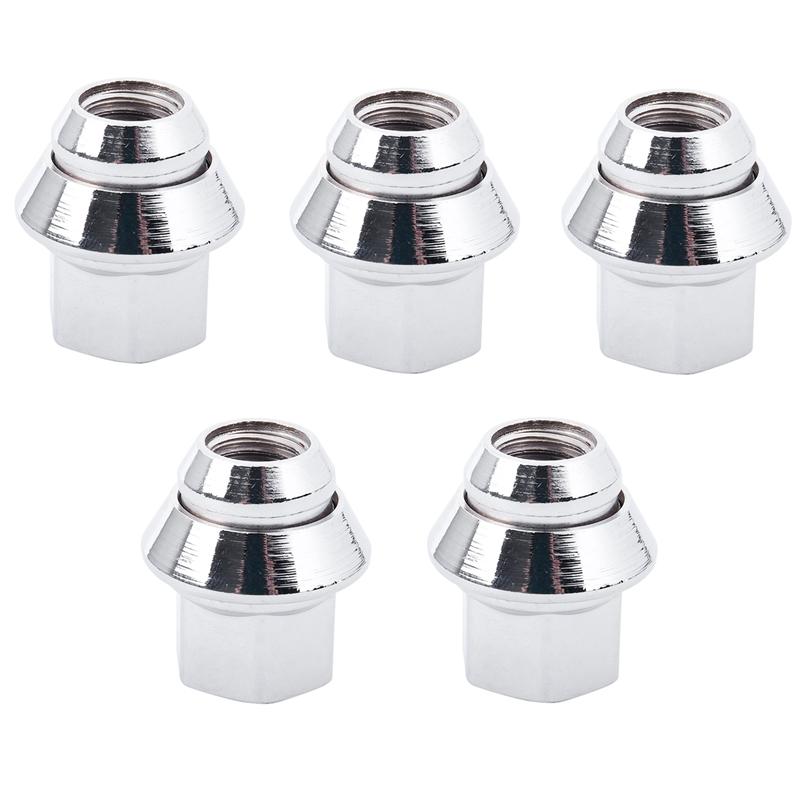 NEW-5X M12 X 1.5 19Mm HEX For FORD WHEEL OPEN NUT FIESTA FOCUS KA MONDEO