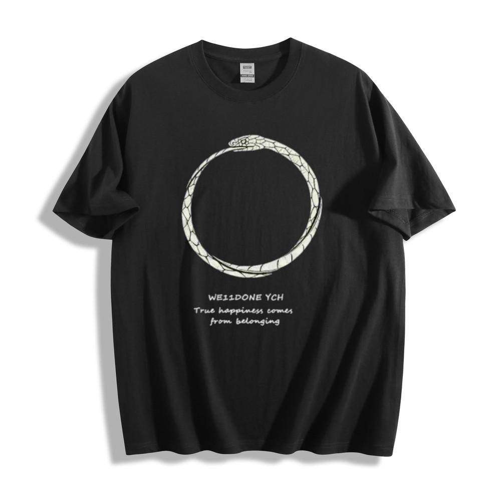 

Ouroboros WE11DONE YCH Inspirational Graphic Unisex Tee 4XL