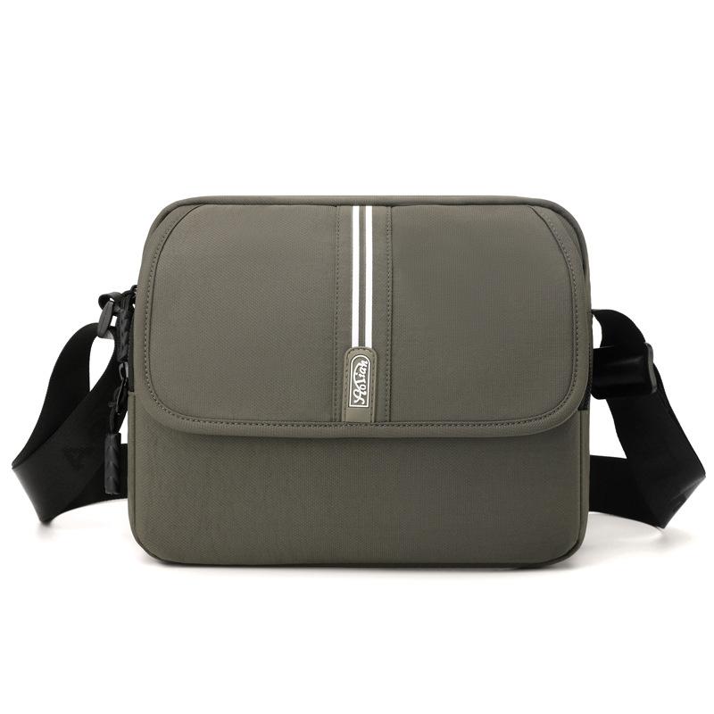 Men's Oxford Bag Multi-Layer Shoulder Crossbody Bag
