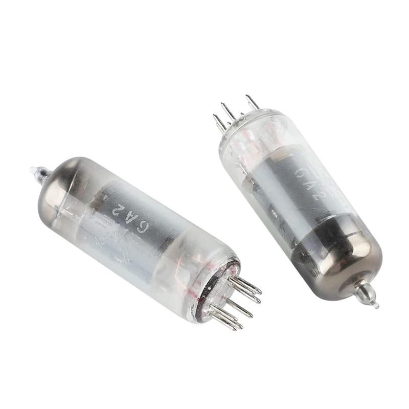 ABUO-Vacuum Tube Valve 6A2 2Pcs Replacement Parts For 6AK5/For 6AK5W/6Zh1p/6J1/6J1P/EF95 Pairing Amplifier Systems