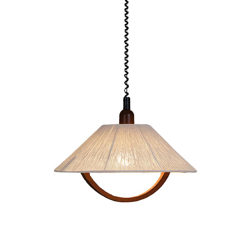 French Retro Height-Adjustable Restaurant Pendant Light
