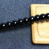 Black Agate Spacer Beads for DIY Handcrafted Accessories