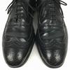 Allen Edmonds McAllister Vintage Full Brogue Wingtip Shoes Black Size 11.5D / 28.5-29.5cm Men's(USED)