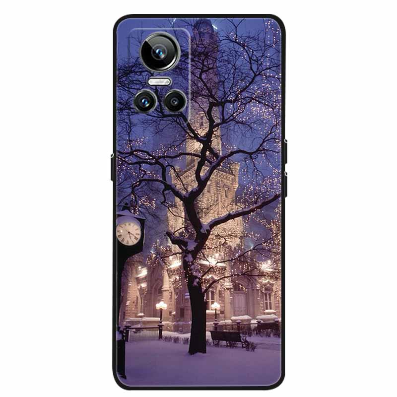 For Realme GT Neo3 5G Case Silicone Soft Wolf Lion Funda Coque for Realme GT Neo 3 Protective Bag GT Neo3 150W Phone Covers Capa