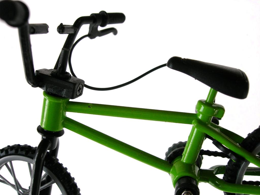 Sada 3 miniaturních BMX kol s ocelovým rámem