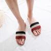 Cotton and Linen Non-Slip Home Slippers for Men and Women – Indoor Summer Slippers with Thick Bottom for Wooden Floors.