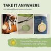 Portable Pet Folding Bowl with Carabiner Food Grade Silicone for Dogs Cats Outdoor Travel Walking Feeding Water Drinking Bowl