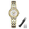 Watch for Women Simple Business Stainless Steel Waterproof Brand Female Small Luxury Gift Cute Gold Silver
