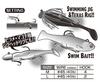 Decoy WA-51 Wire Double Assist for Soft Lure Size M (8414)