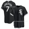 Chicago White Sox 7 Tim Anderson Camiseta de Béisbol para Aficionados Unisex Mezcla de Algodón Camiseta de Rendimiento Ropa Deportiva