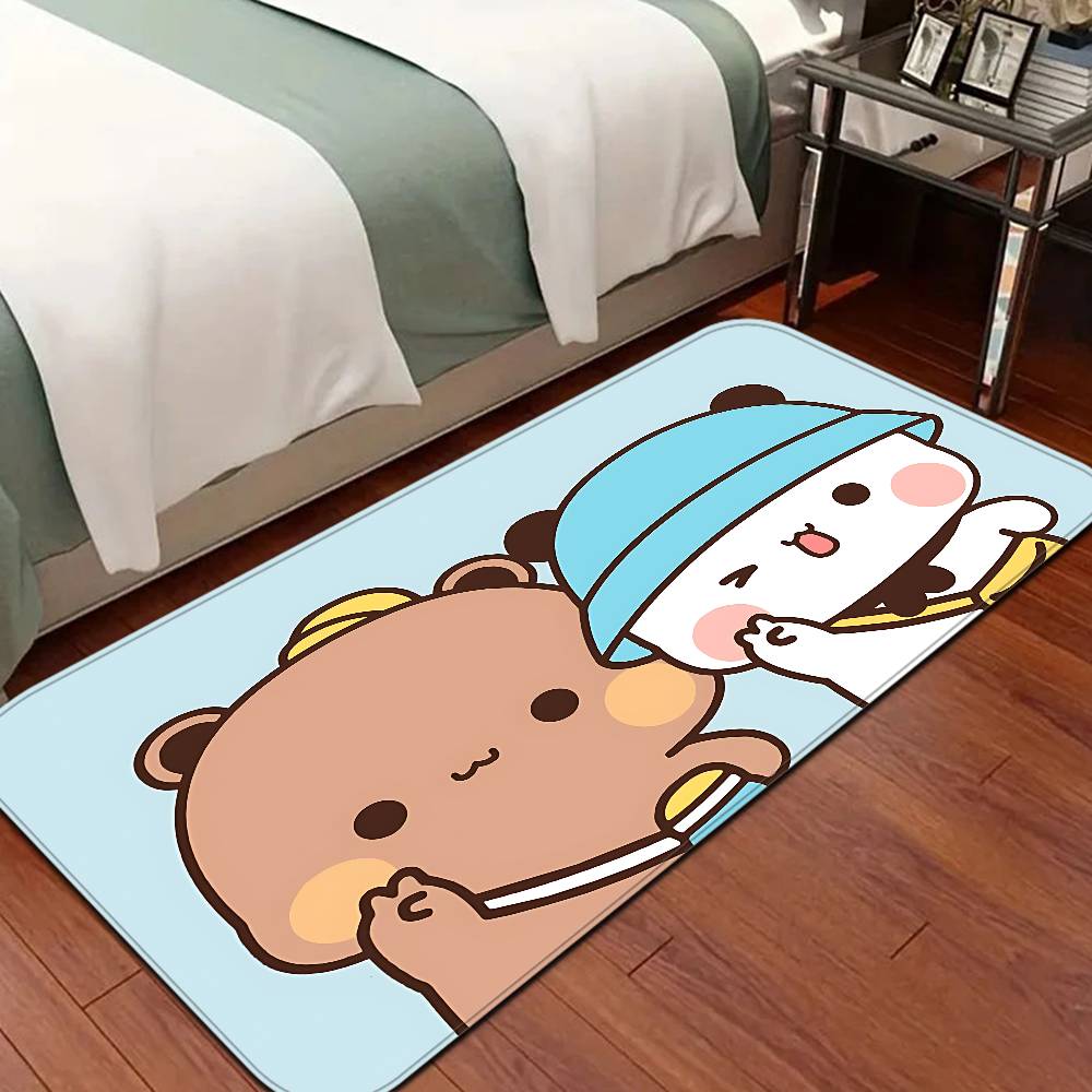 Bubu And Dudu Cute Cartoon Floor Mat Kids Room Bedroom Decoration Balcony Anti-Slip Doormat Living Room Welcome Rug