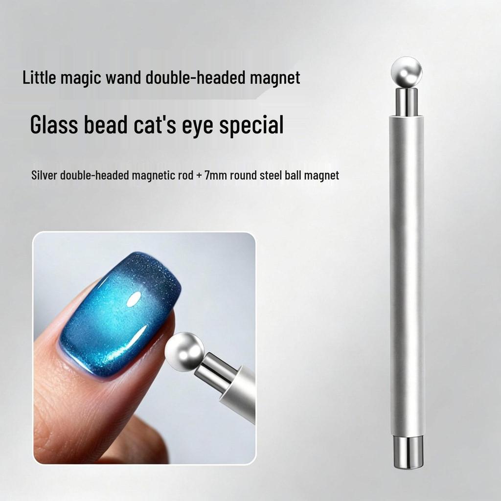 Upgraded Dual-Ended Cat Eye Gel Magnet Pen for Nail Art