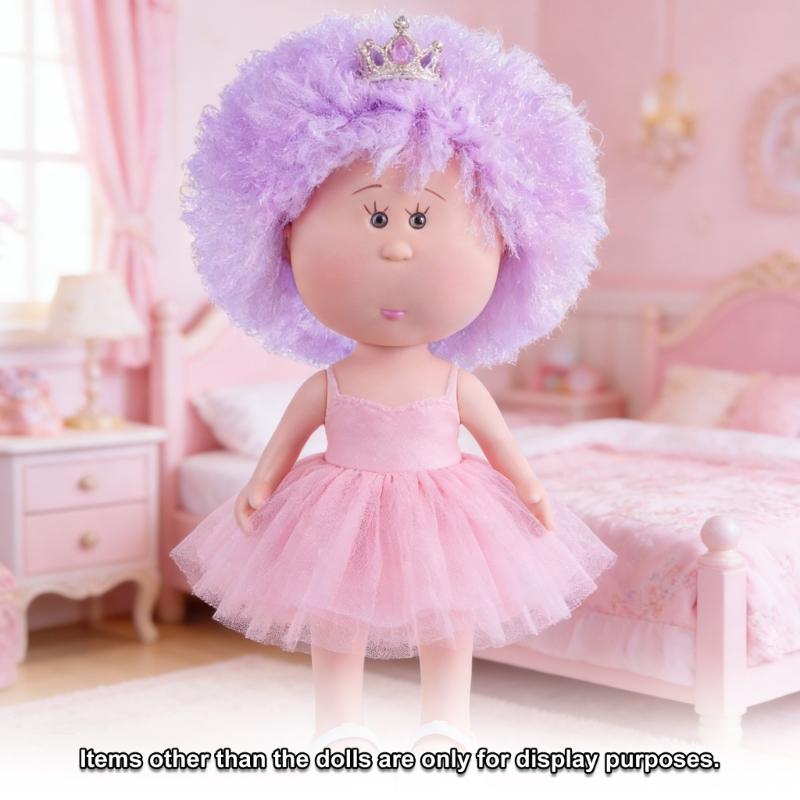 Adorable 24cm Plastic Potato Doll for Kids Creative Play Safe Easy Clean Home Decors Toy for Children Over 3 Years Old