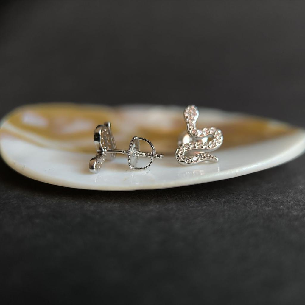 Orecchini in argento con zirconi cubici (2191681)