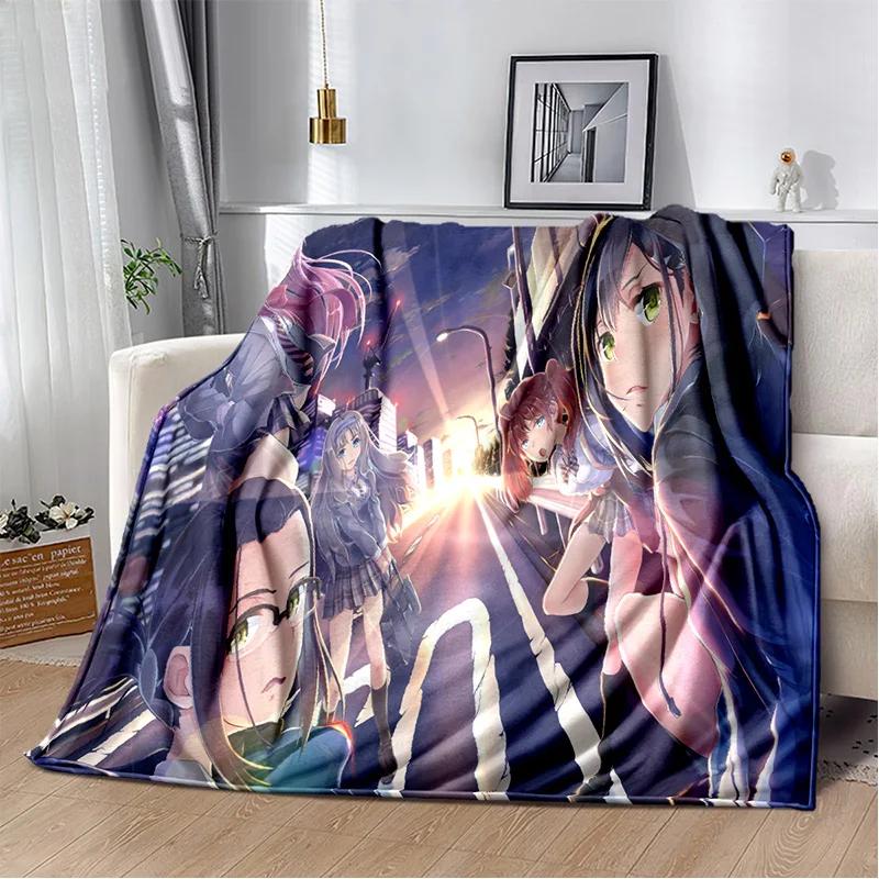 3D Sexy Girl Zero Two DARLING In FRANXX Soft Plush Blanket,Flannel Blanket Throw Blanket for Living Room Bedroom Bed Sofa Picnic