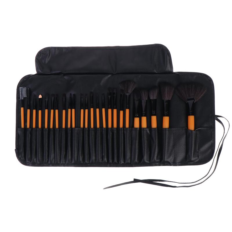 24Pcs Makeup Brush Sets Professional Cosmetics Brushes Eyebrow Powder Foundation Shadows Pinceaux Make Up Tools With Storage Bag