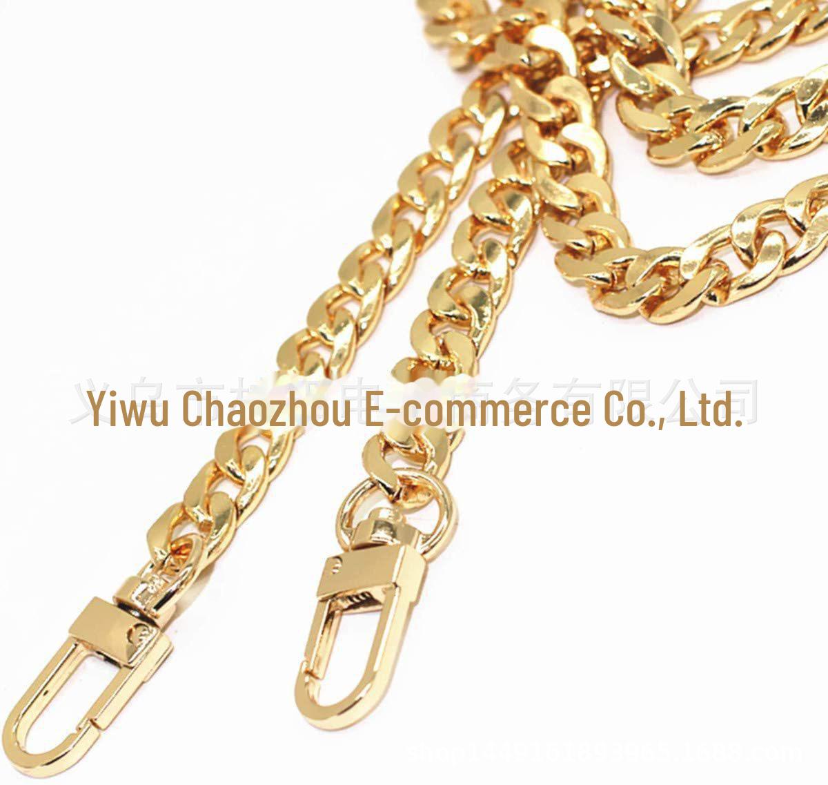 

NK Плоская металлическая сумка на плечо с цепочным ремнем 20 CM with buckle