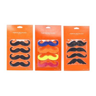 Fake Mustache Fake Beard Face Mustaches Novel Adhesive Hairy Mustaches Halloween Mexicans Facials Hair False Mustaches