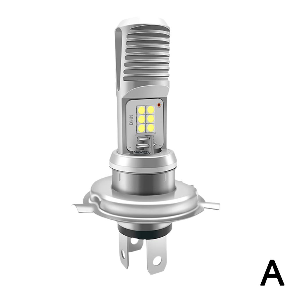 

НОВАЯ фара для мотоцикла H4 LED Moto фара для мотоцикла Hi Headlight для мотоцикла 12 В M5 Bulbs Lamp Lo (Т19) Линза Белая Лампа