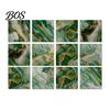 Realistic Stone Texture Wall Stickers 12PCS Imitation Marble Pattern Stickers, Self-Adhesive Waterproof EVA Self Adhesive Tiles for Interior