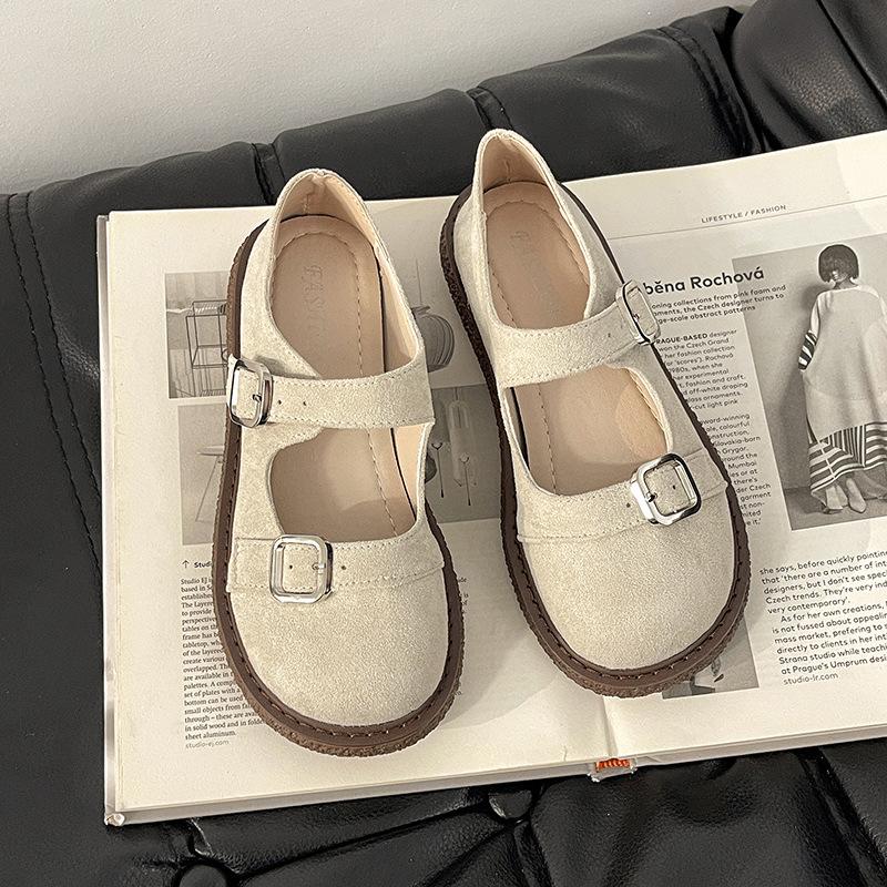 

Ретро квадратный носок на плоской подошве одинарная обувь летняя женская новая уличная обувь обувь-лодочки повседневная одинарная обувь 40 бежевый