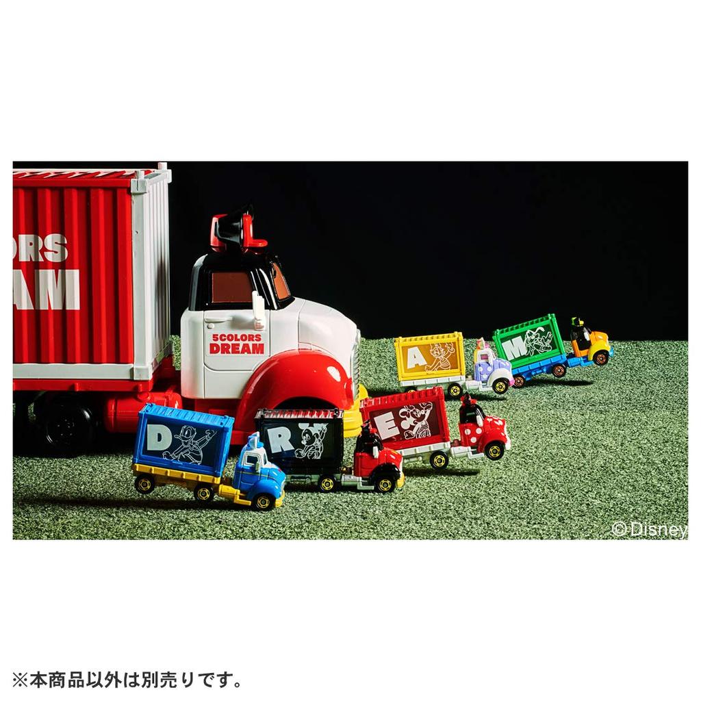 Tomica Disney Motors 5 Colors Dream Carry Minnie Mouse