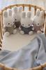 DADWAY Miffy Plush Toy, 25cm, Fluffy, Pink, TYMIFNIJN914