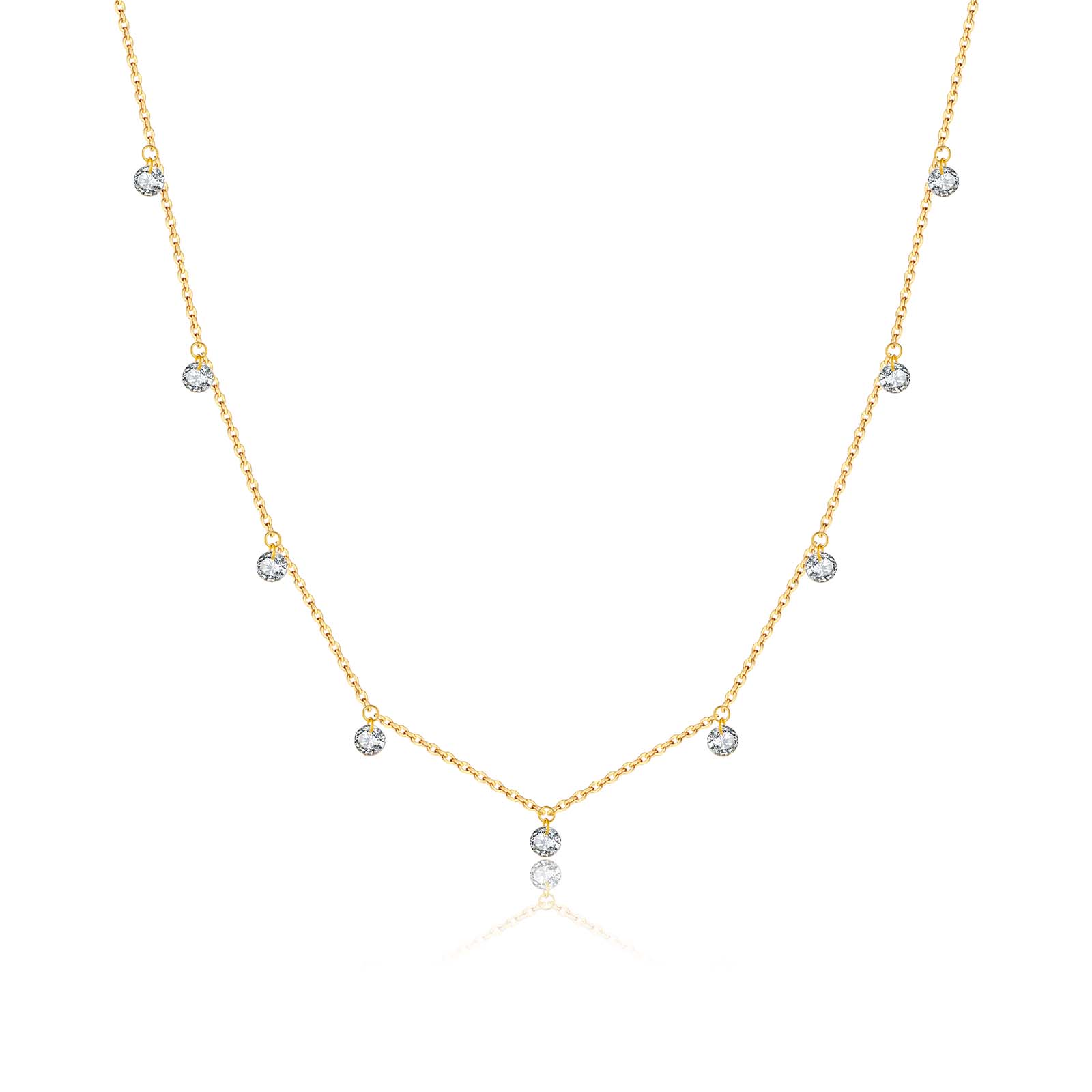 

ANDYWEN Ожерелье-цепочка из 100% стерлингового серебра 925 пробы, 4 мм, с цирконом, длинная цепочка, 2024, женские свадебные изысканные драгоценности M