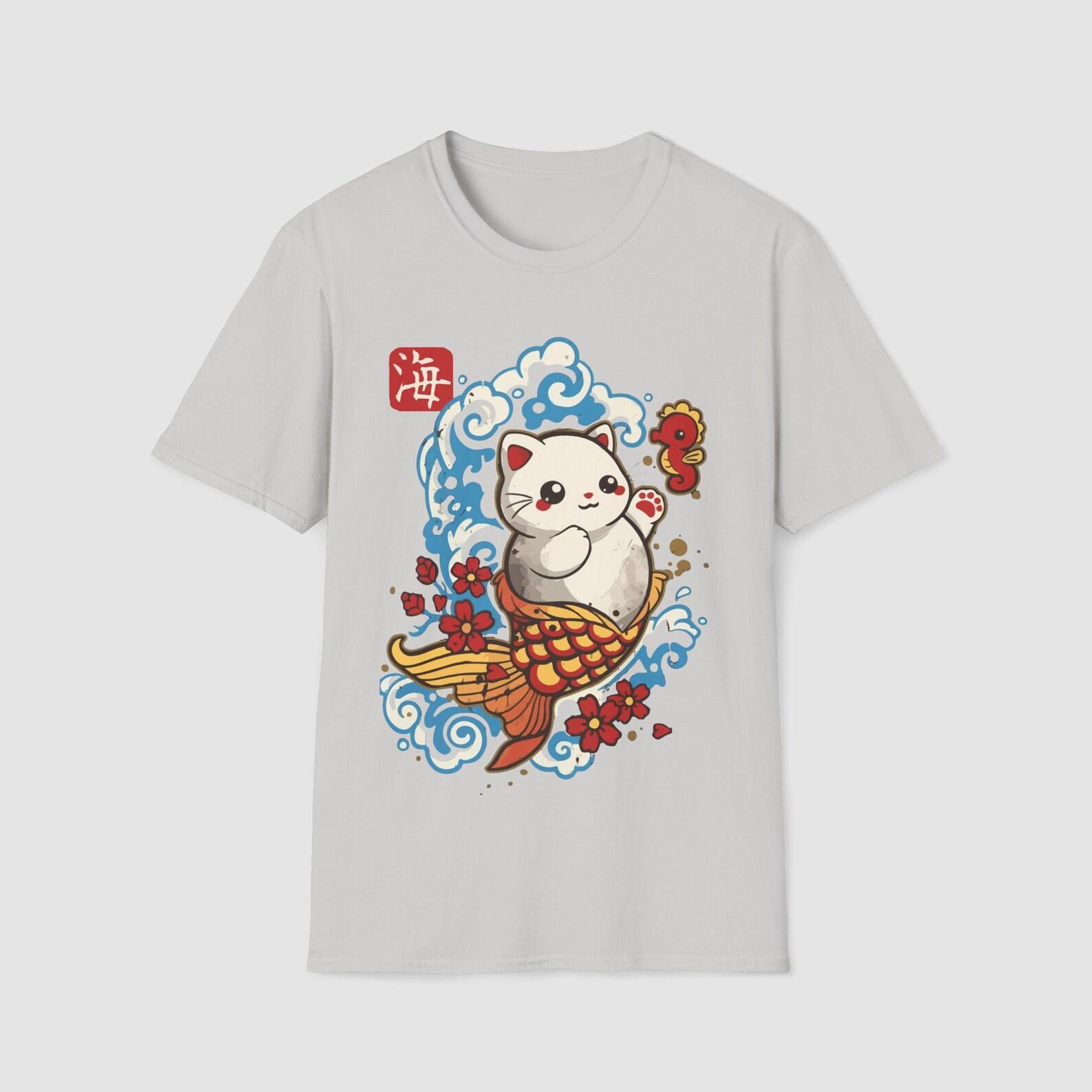 Purrmaid - Cat Parody Mermaid Tee (unisex tshirt) 3XL