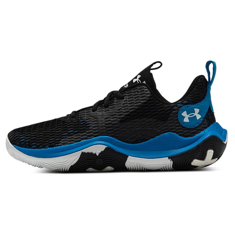 

Under Armour Spawn 3 Black Blue Circuit Sneakers 3023738-003 44