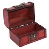 Vintage Wooden Jewelry Storage Box Handmade Wooden Decorative Display Case
