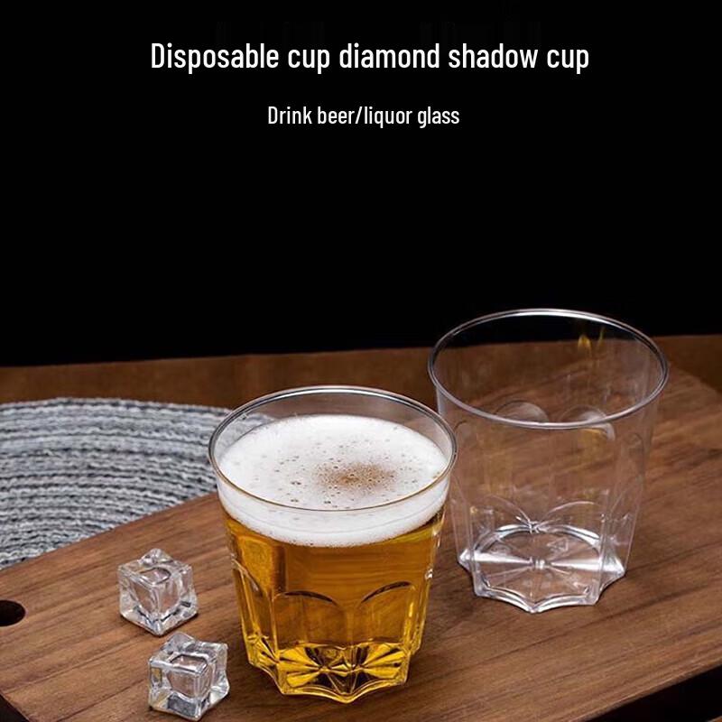 AOmeiyou Disposable Hard Plastic Aviation Cups