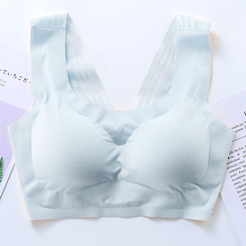 Nahtloser Sport-BH für Damen - Große Größen, Ohne Bügel, Schlafunterstützung, Stoßfest.