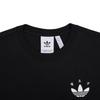 Adidas Originals City Casual Sports Pullover Round Neck Short Sleeve T-Shirt Men T-Shirt Black KB0058