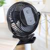 Personal Fan Mini Table USB Rechargeable Durable Clamp Fans with 4 Speeds